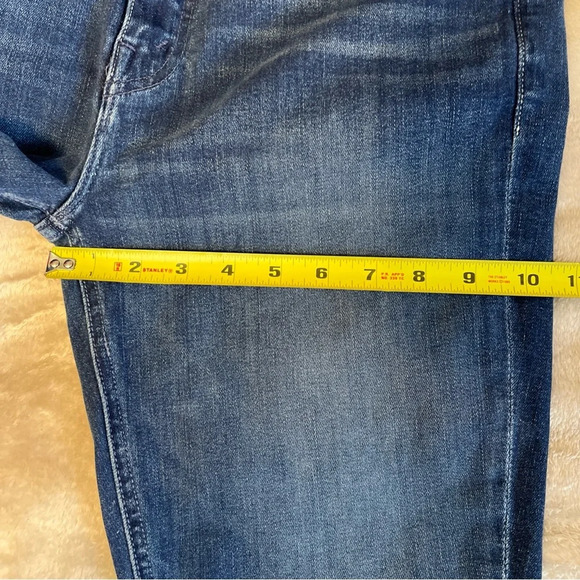 Mother Triple Stack Looker Hi Rise Tie Waist Stretch Skinny Jeans Size 31 - Picture 14 of 15